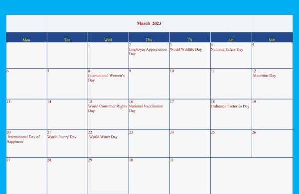 march